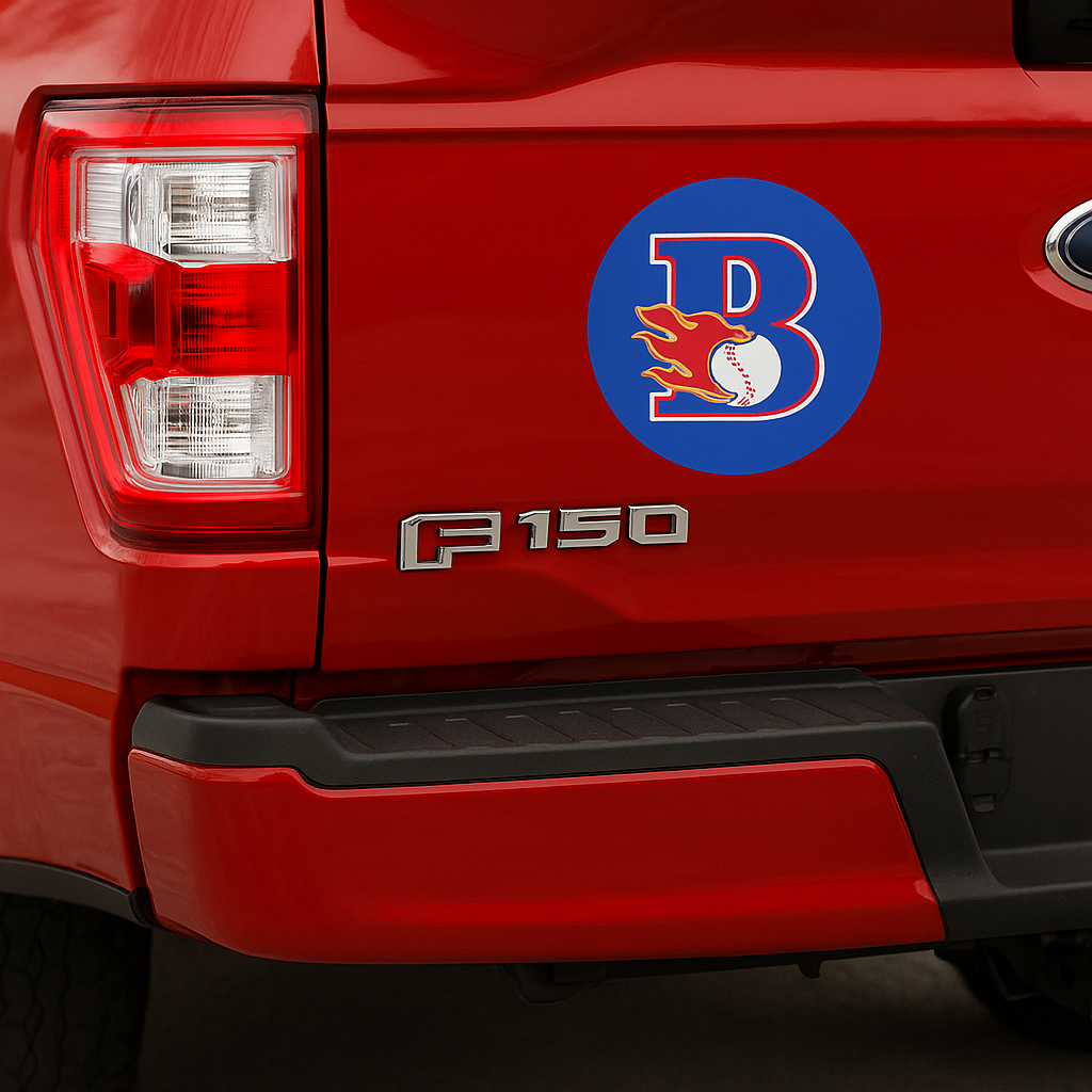 Blaze Car Magnet