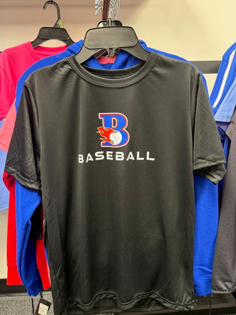 Youth Black Dry Fit Tshirt
