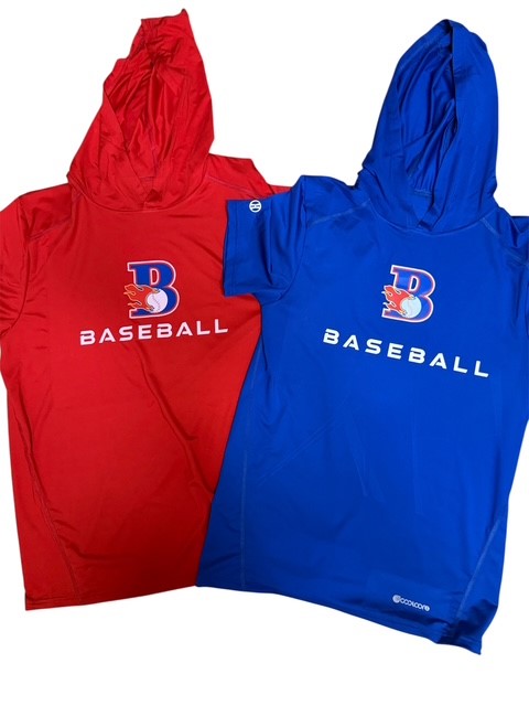Mens Holloway Short Sleeve Cool Core Hoodie