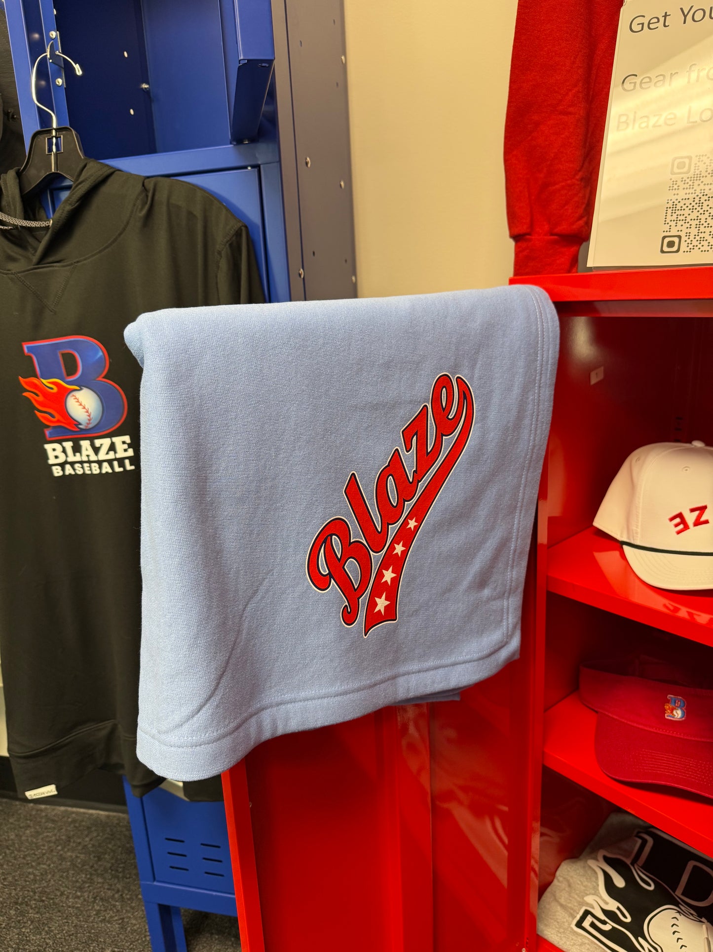 Port Authority Brand Stadium Throw with Blaze Logo