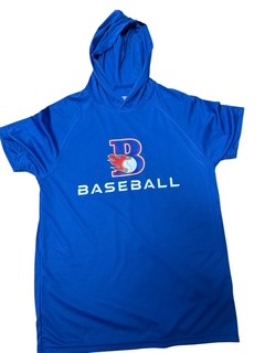A4 Youth short sleeve dry fit Hoodie