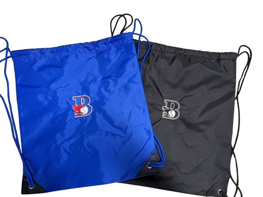 Drawstring Bag with embroidered Blaze Logo
