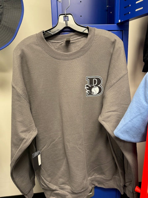 Charcoal Grey Crewneck Sweatshirt