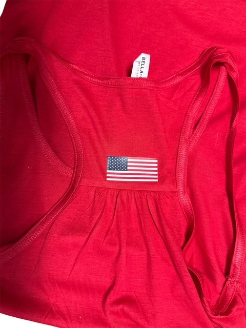 Ladies Bella Canvas Racerback flowing Tank