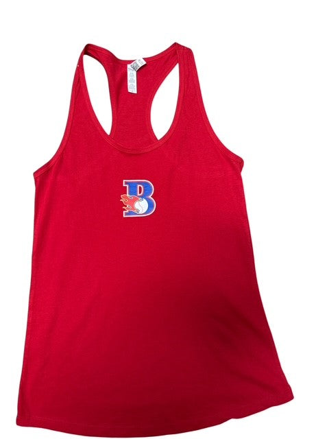 Ladies next level Racerback Tank with Blaze B