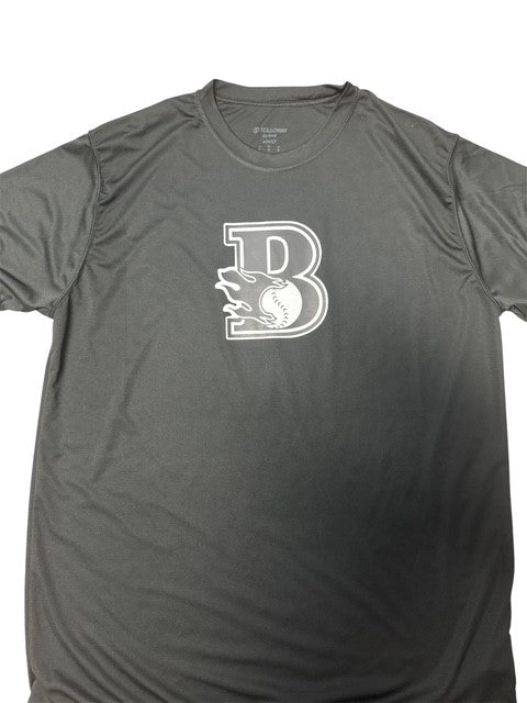 Mens Holloway Cool Core Tshirt - Black