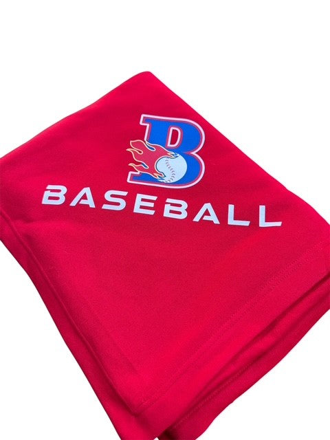 Port Authority Brand Stadium Throw with Blaze Logo