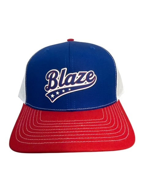 Richardson 112 Snap Back Hat - Blaze with Stars