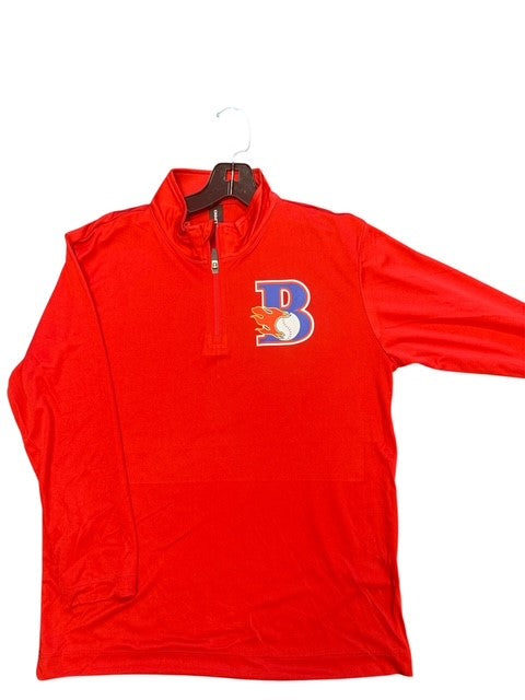 Youth All Pro Half Zip Pullover Long sleeve